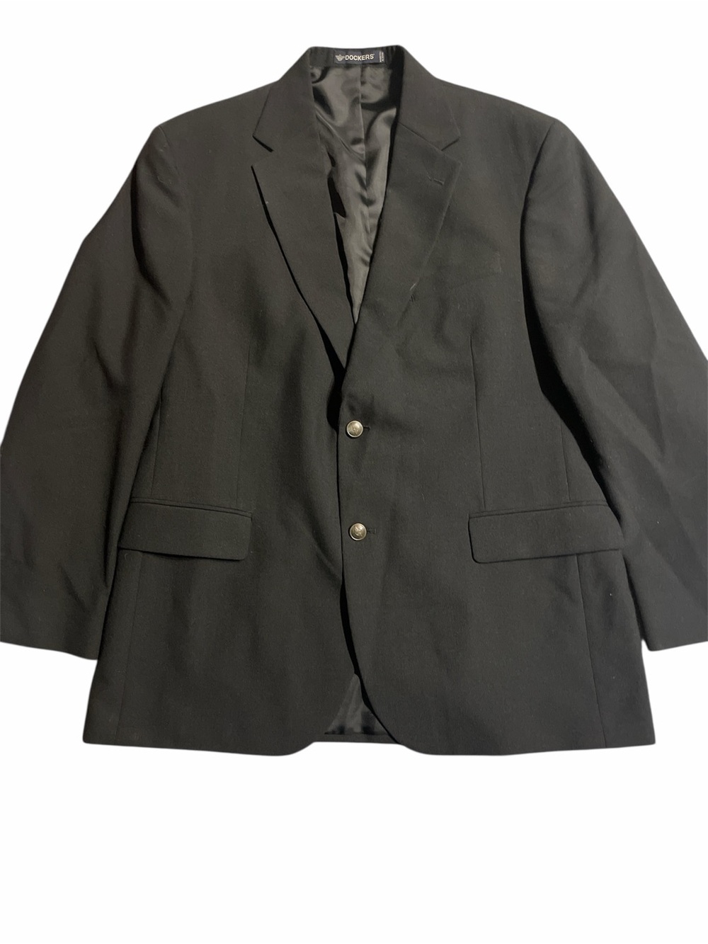 Black Men's Dockets Sports Coat/Blazer Jacket